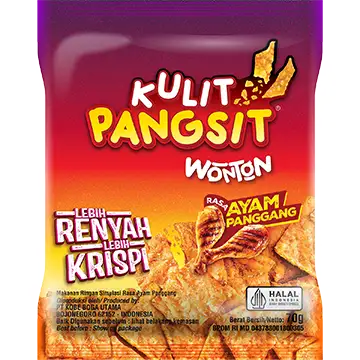 Kulit Pangsit Wonton Rasa Ayam Panggang packshot