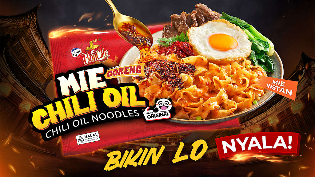 Mi BonCabe Mie Goreng Chili Oil banner