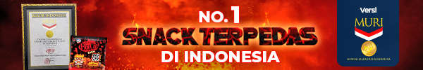 No. 1 Snack Terpedas di Indonesia