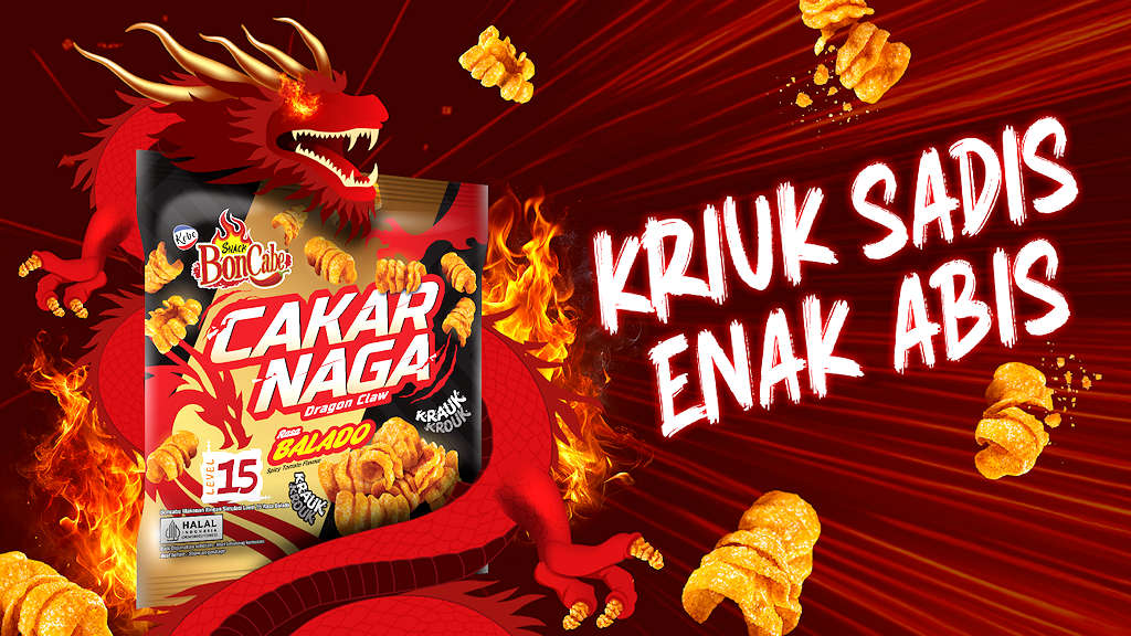 Snack BonCabe Cakar Naga banner