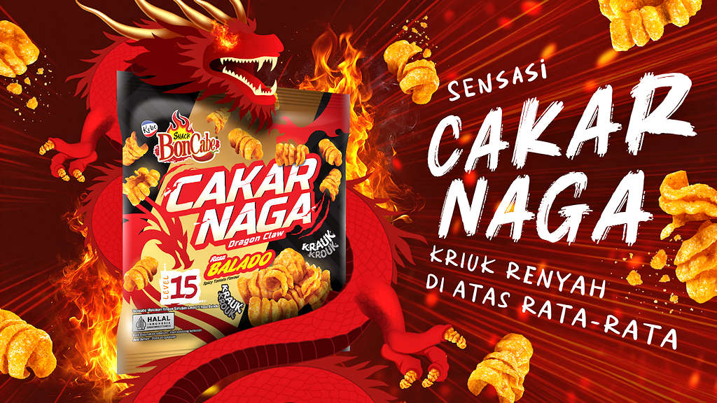Snack BonCabe Cakar Naga banner