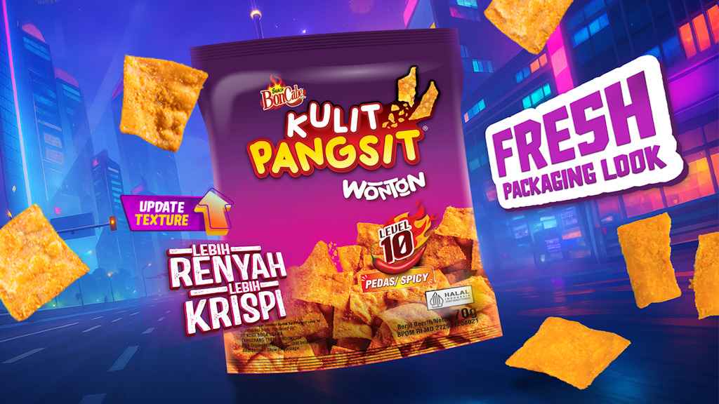Snack BonCabe Kulit Pangsit Pedas banner