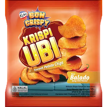 Snack BonCrispy Krispi Ubi Balado packshot